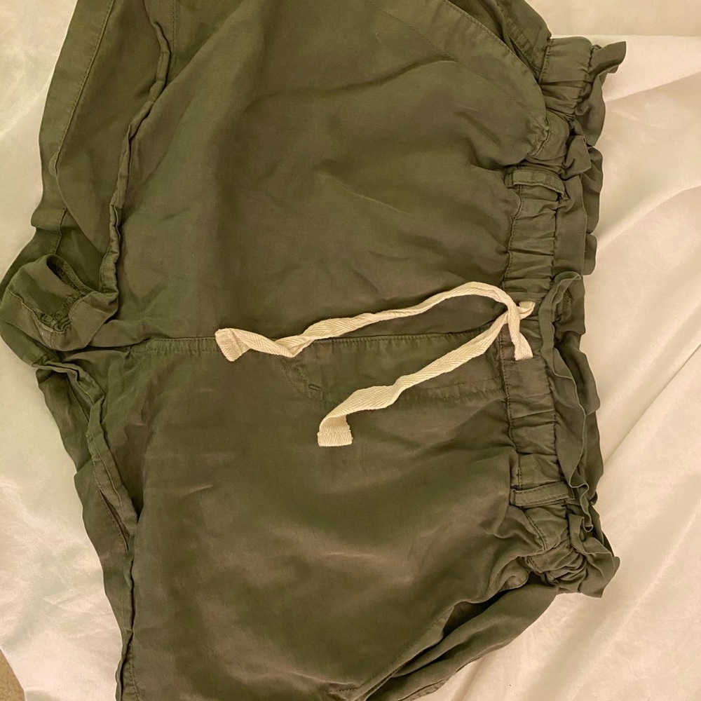 Green shorts